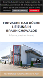 Mobile Screenshot of fritzsche.de