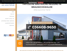 Tablet Screenshot of fritzsche.de
